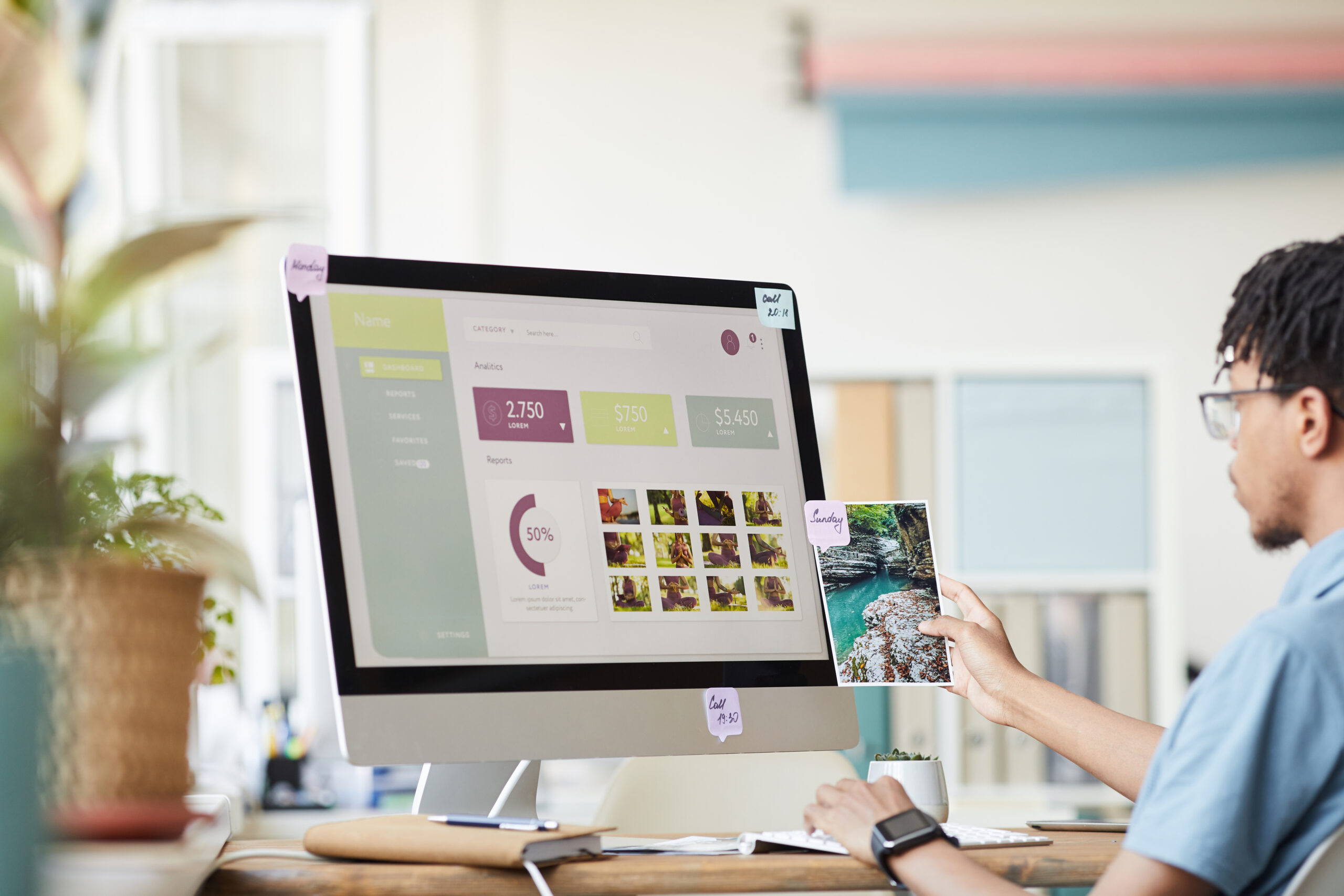 custom built website
